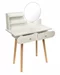 Image Туалетный столик Artisan CM-891920 White/Oak