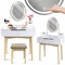 Image Туалетный столик JUMI CM-920439 White/Beige