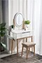 Image Туалетный столик JUMI CM-920439 White/Beige