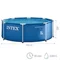 Image Бассейн Intex Metal Frame Blue 244×76 см