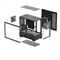 Image Корпус Deepcool CG380 3F, Black