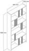 Image Raft Mirage Meble Lima White/Anthracite