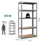 Image Стеллаж Costway TL33815GR Grey