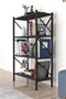 Image Стеллаж Bofigo 4 Shelves Metal Anthracite