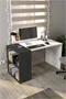 Image Письменный стол Bofigo Smyrna 120 Anthracite/White