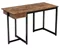 Image Masă de calculator Costway HW67259CF Rustic Brown