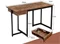 Image Masă de calculator Costway HW67259CF Rustic Brown