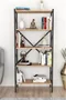 Image Raft Bofigo Shelves Metal 5 secțiuni Pine/Black