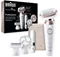 Image Epilator Braun SES9360 3D, White/Golden