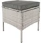 Image Set de mobilier de grădină Tempo Kondela Lalen TK-0000371811, Light Gray/Gray