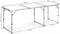 Image Стол Modern Home GB030-180, White/Grey