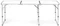 Image Стол Modern Home GB030-180, White/Grey