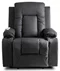 Image Fotoliu-recliner Mebel Elite Box, Black