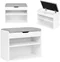 Image Bancă-rack pentru încălțăminte Modern Home CHXG01 White