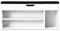Image Bancă-rack pentru încălțăminte Costway JV11726WH White