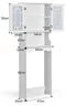 Image Шкаф Costway JV10740WH, White