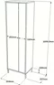Image Пенал Mirage Design Daisy DY1-WK, White/Natural