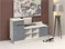 Image Bancă cu dulap Modern Visit New 122cm Craft Oak White/Slate Grey