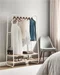 Image Вешалка Vasagle RGR112W09 Oak/Cream