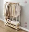 Image Вешалка Vasagle RGR112W09 Oak/Cream