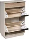Image Dulap pentru încălțăminte Modern Visit New 60cm Cashmere/Craft Oak Gray