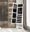 Image Шкаф-зеркало для украшений Costway JV10774WH White