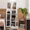 Image Шкаф-зеркало для украшений Costway JV10430WH White