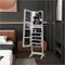 Image Шкаф-зеркало для украшений Costway JV11025WH White