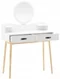 Image Туалетный столик Chomik PHO1602 White/Natural