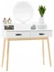 Image Туалетный столик Chomik PHO1602 White/Natural