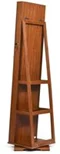 Image Шкаф-зеркало для украшений Costway HW64483BN Light Brown