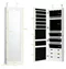 Image Шкаф-зеркало для украшений Costway HW63090WH White