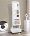 Image Шкаф-зеркало для украшений Costway JV10584WH White