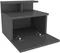 Image Тумба прикроватная Mirage Meble Alice Anthracite