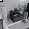 Image Тумба прикроватная Mirage Meble Alice Anthracite