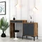 Image Туалетный столик Mirage Meble Lizbon 550 Anthracite/Walnut