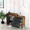 Image Туалетный столик Mirage Meble Lizbon 550 Anthracite/Walnut