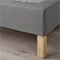 Image Двуспальное основание Ikea Lyngor/Burfjord160x200см Темно-Серый