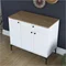 Image Тумба Mirage Meble JE194 White/Walnut