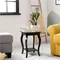 Image Комплект прикроватных тумбочек Costway HW65646BK-2 Black