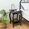 Image Комплект прикроватных тумбочек Costway HW65646BK-2 Black
