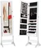 Image Шкаф-зеркало для украшений Costway JV10770WH White