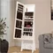 Image Шкаф-зеркало для украшений Costway JV10585WH White