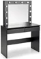 Image Туалетный столик с подсветкой Halmar Hollywood Black