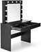 Image Туалетный столик с подсветкой Halmar Hollywood Black