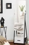 Image Шкаф-зеркало для украшений Costway JV10221WH White