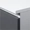 Image Письменный стол Akord A-7 90 Right, White/Graphite Grey