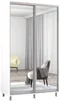 Image Шкаф-купе Mobildor Aron-P 2 140x220x60см White
