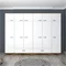 Image Шкаф Mirage Meble BA133 White/Walnut