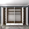 Image Шкаф Mirage Meble BA133 White/Walnut